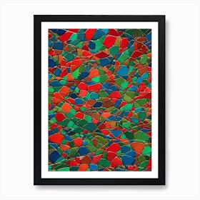 Mosaic Tile Art Print