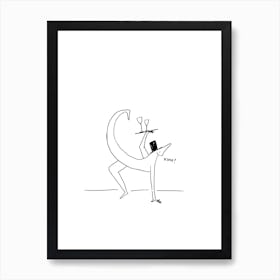 Vino Art Print