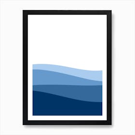 Ocean Waves Art Print