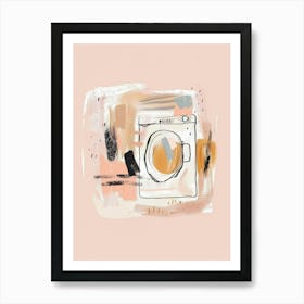 Of A Washing Machine Art Print