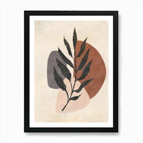 Abstract Leaf 3 Art Print