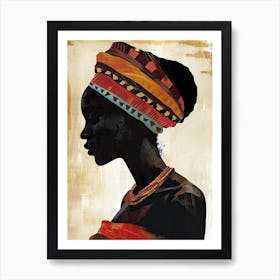 Essence|The African Woman Series Art Print