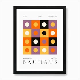 Bauhaus Mid Century Modern Wall Art Exhibition  Art Print