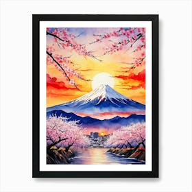 Mt Fuji 1 Art Print