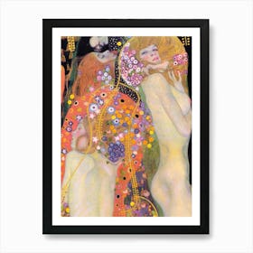 Kiss By Gustav Klimt 2 Art Print