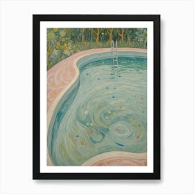 Swimming Pool Art Print