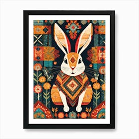 Aztec Bunny, 1509 Art Print