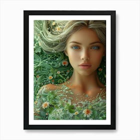 Flora And Fauna 5 Art Print