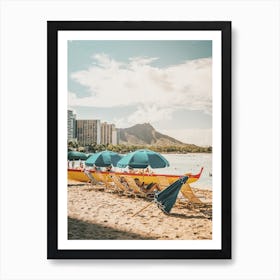 Hawaii Beach Vacation Art Print