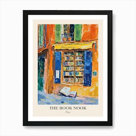 Nice Book Nook Bookshop 2 Poster Art Print