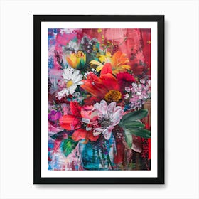 Bygost Bouquet For Mothers Day Floral Still Life Wivid Abstract 7401faec 99b2 4adc 8a5b Aca967ac446c Art Print