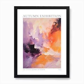 Autumn Exhibition Modern Abstract Poster 16 Art Print