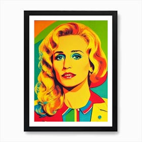 Vera Farmiga Colourful Pop Movies Art Movies Art Print