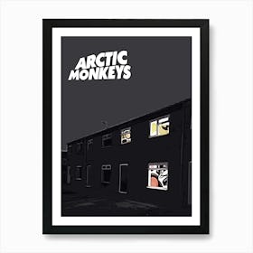 Arctic Monkeys 505 Art Print