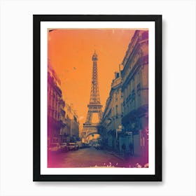 Paris Polaroid Inspired 1 Art Print