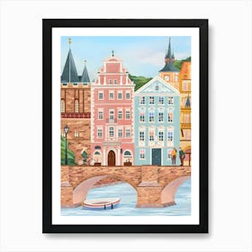 Prague Travel Art Print