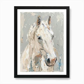 White Horse 2 Art Print