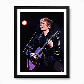 Ed Sheeran - Ed Sheeran - Concert Art Print