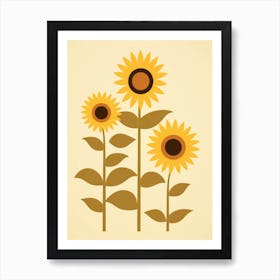 Sunflowers 28 Art Print