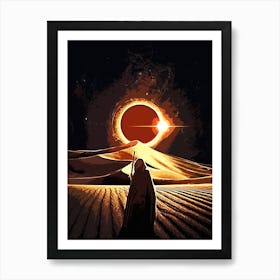 paul atreides dune movie 7 Art Print