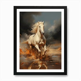 Thunder Horse Art Print