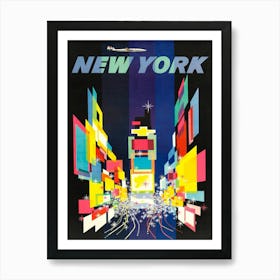 New York City Lights Art Print