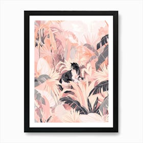 Cat In The Jungle 34 Art Print