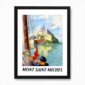 Mont Saint Michel, France Art Print