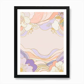 Floral Background 2 Art Print