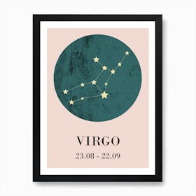 Virgo Art Print I