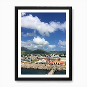 View of Saint Kitts - Vertical Art Print