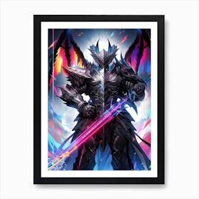 Demon Warrior 2 Art Print