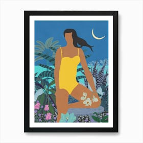 Tropical Summer Evening Art Print