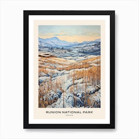 Runion National Park France 2 Poster Art Print