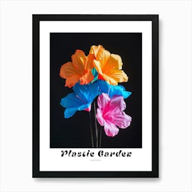 Bright Inflatable Flowers Poster Bougainvillea 1 Affiche