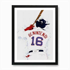 Andrew Benintendi Art Print