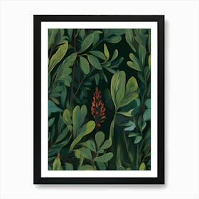 Jungle Pattern Art Print