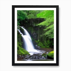 Torc Waterfall, Ireland Realistic Photograph (3) Art Print