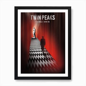 Twin Peaks Firewalk With Me Art Print