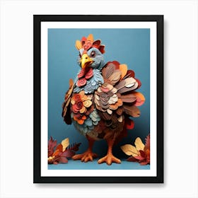 Thanksgiving Turkey 5 Art Print