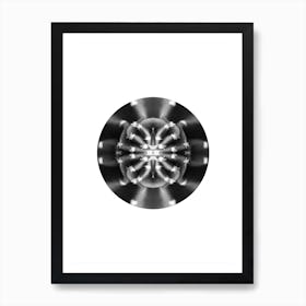 Circular Abstract Art Print