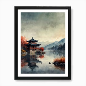 Chinese Pagoda 29 Art Print