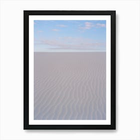 White Sands New Mexico Sunrise VII on Film Art Print