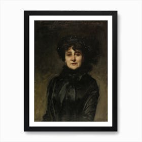 Portrait De Madame Allouard Jouan, John Singer Sargent Art Print