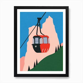 Allgäu Alps Art Print