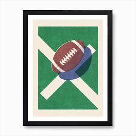 BALLS American Football III Art Print