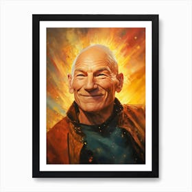 Patrick Stewart (3) Art Print