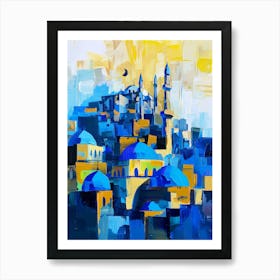 Blue Mosque Art Print