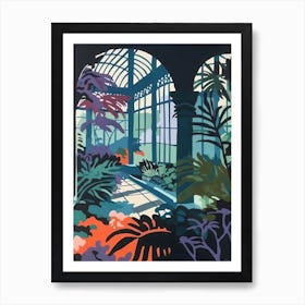 Kew Gardens, United Kingdom, Painting 3 Art Print