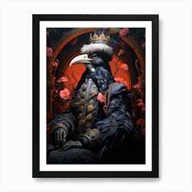 King Of The Crows Art Print